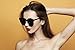 O2 Eyewear 97018XL Premium Oversize Cats eye Womens Mens Mirror Funky Flat Sunglasses