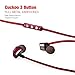 GGMM Cuckoo Lifetime Hassle Free Warranty Max Performance/Superior Sound in Ear Noise Isolating Earbuds Headphone w/Tangle-Free Cable, 3-Button Remote/Volume Control/Mic, Compatible w/Apple Products