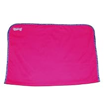 MLB Atlanta Braves red cotton thermal baby blanket / throw. This high quality baseball sports blanket is extra thick to comfort and safety for your baby. (Size: 29''x40'')