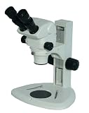 Ample Scientific SMZ7-B Binocular Zoom Stereo Microscope, 0.65X-4.5X Magnification, 20 mm FN, WF10X/20 mm Eyepiece