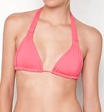 Volcom Smock Puppet Triangle Bikini Top - Pink X Lrg