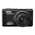 Olympus VR-330 Digitalkamera (14 Megapixel, 12-fach opt. Zoom, 7,6 cm (3 Zoll) Display, bildstabilisiert) schwarz