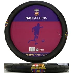 Barcelona FC Football Soccer Club Steering Wheel Cover Car Truck SUV