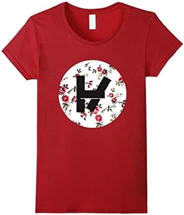 Women's Twenty_One Floral TShirt Small Cranberry