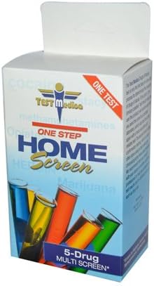 One Step Home 5 drug Screen 1 test ( Multi-Pack)