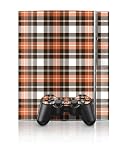 Copper Plaid Design Protector Skin Decal Sticker for PS3 Playstation 3 Body Console