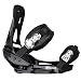 The Burton Mission EST Snowboard Bindings are available in Black. Main features include: Single-Component - The simplicity of a one-piece hi-back means immediate response. Through material blends we then manipulate the overall flex profile-from buttery to