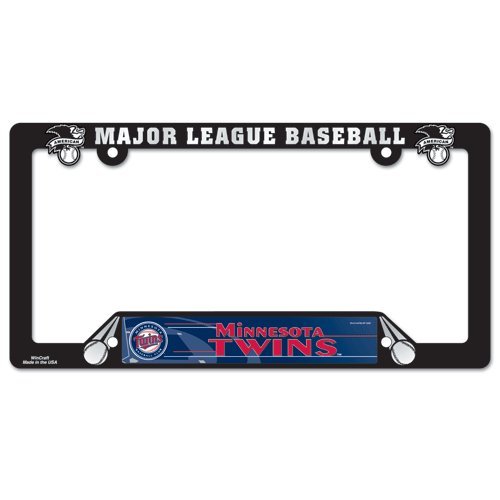 Minnesota Twins License Plate Frame Plastic