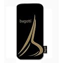 bugatti Tasche SlimCase SoftTouchNeopren golden "b" passend f&uuml;r LG Electronics GS500, GS 500, schwarz, gold