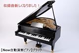 ☆収録曲新しくなりました！！【 New 自動演奏 ピアノ 】 ブラックの画像