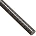 Nylon Molybdenum Round Rod, ASTM D4066 PA 0100L01, Grayish Black