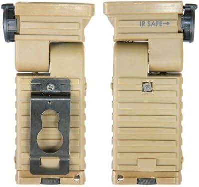 Lancer Tactical Sidewinder LED helmet Flashlight Tan