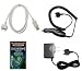 Rapid Car Charger CLA + USB Sync Data Cable + Travel Home Wall Charger for Sony Ericsson C905, K750, TM506, W200i, W300I, W350, W350i, W380, W518a, W550I, W580i, W760a, W810I, Z310i, Z520I, Z750a