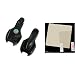 PCMICROSTORE Brand Swivel Belt Clip Holster for LG VX-3300 3300 - (Bundled with Universal Screen Protector Kit)