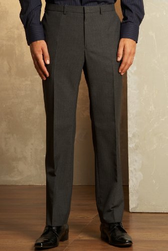 Autograph Flat Front Thin Stripe Trousers