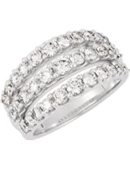 Jewelplus 2 ct tw Diamond Ring 14K White Complete With Stones
