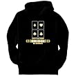 Life's a game, Bridge is serious Sports Mens Hoodie (Black, Sizes X-Small - XXX-Large)