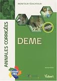 DEME annales corrig�es entrainement
