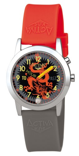 Invicta Activa Kids Red Dragon Time Teacher Watch