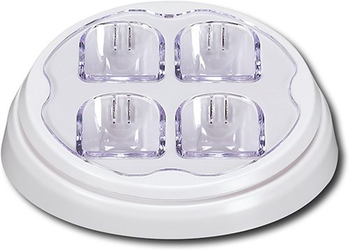 Four-Controller Charge Station for Nintendo Wii with 4 Rechargeable Batteries