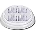 Four-Controller Charge Station for Nintendo Wii with 4 Rechargeable Batteries