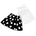 Jastore® Girls Letter YEP Clothing Sets Vest+Short Dot Skirt Kids Clothes (6-7T)