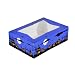 Southern Champion Tray 2470 Paperboard Halloween Design Print Window Bakery Box, 8" Length x 5-3/4" Width x 2-1/2" Height (Case of 200)