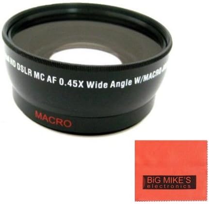 58mm Wide Angle Lens For Nikon DF, D90, D3000, D3100, D3200, D3300, D5000, D5100, D5200, D5300, D5500, D7000, D7100, D300, D300s, D600, D610, D700, D750, D800, D810 Digital SLR Cameras Which Has Any Of These Nikon Lenses 35mm f/1.8G, 50mm f/1.4G, 50mm f/1.8G, 55-300mm