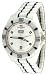 Oniss #ON8013-M71 Men's White Ceramic Diamond Index Sports Watch with Black Trim