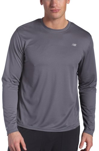 Childrens Toyshop  Sporting Goods : New Balance Men's Lightning Dry Tempo Long Sleeve Tee
