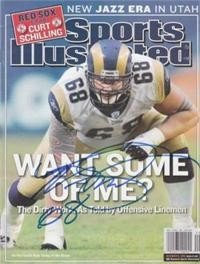Kyle Turley Autographed/Hand Signed Sports Illustrated Magazine (St. Louis Rams)