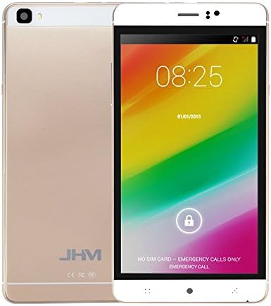 JiaKe M8 Unlocked 6" Smartphone QHD IPS Android 4.4.2 MTK6572 Dual Core 598.0~1203.0MHz RAM 512MB ROM 4GB WCDMA GPS Game Cell Phone (Gold)