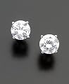 14k White Gold Certified Diamond Stud Earrings (1 ct. t.w.)