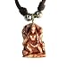 Kali, Hindu Deity Pendant with Adjustable Slip Knot Necklace