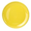 Eco-Friendly Dessert Plate Set of 4 - Yellow