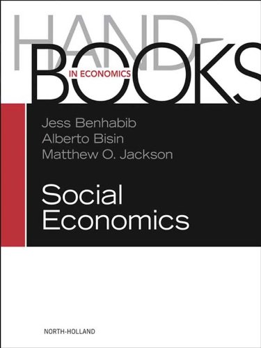 Handbook of Social Economics SET: 1A, 1B: 1A-1B