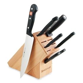Wusthof Gourmet 7-Piece Knife Set with Block