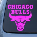 CHICAGO BULLS - Vinyl Decal Sticker #A1339 | Vinyl Color: Pink