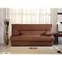 Istikbal Regata 3-Seat Sleeper Sofa, Rainbow Brown