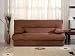 Istikbal Regata 3-Seat Sleeper Sofa, Rainbow Brown