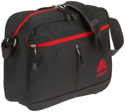 Amaro 3871 Sporttasche, ca. 38,0 x 26,0 x 11,0 cm, schwarz