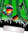 Wallmonkeys Peel and Stick Wall Decals - Fussball Wm 2010 Plakat - 24