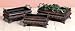 Antique Style Fancy Metal PLANTER Set of 3