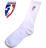 Official WNBA White Crew Sock