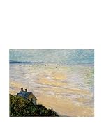 Especial Arte Lienzo Hut in Trouville, Low Tide the 1881  Multicolor