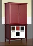 Annabelle Cabinet Hutch for 5912 and 5913 in Antique White Finish By Da Vinci Baby Furniture