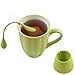The Friendly Swede Silicone Tea Infuser, Set of 4 Strainers - Drip Tray included (Mix)