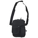 Security Travel Shoulder Bag Pack 6 Pockets Black