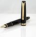 Namiki Falcon Fountain Pen - Black, Medium Nib 60252