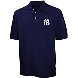 Antigua New York Yankees Navy Blue Classic Polo